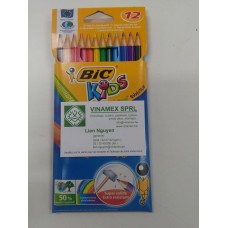 Pencils Coul. Bic Tropicolor 12