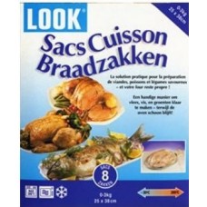 Bags Cooking Look 0-3Kg 25X38Cm