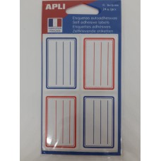 Auto Adhesivas Label 24Pcs