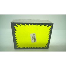 100 Fluorescent Fluorescent Yellow Cards 7X9Cm